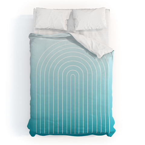 Colour Poems Ombre Arch III Duvet Cover