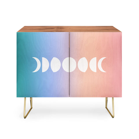 Colour Poems Ombre Moon Phases III Credenza