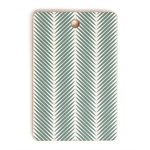 Colour Poems Palm Leaf Pattern XIX Cutting Board Rectangle