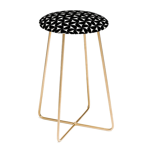Colour Poems Patterned Shapes XVIII Counter Stool