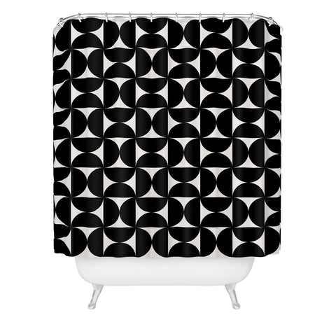 Colour Poems Patterned Shapes XVIII Shower Curtain