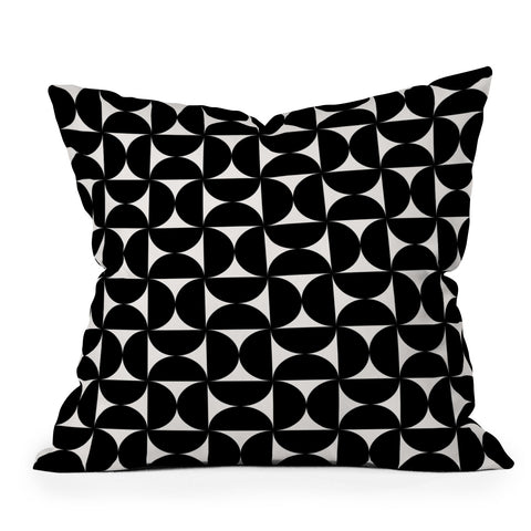 Colour Poems Patterned Shapes XVIII Outdoor Throw Pillow