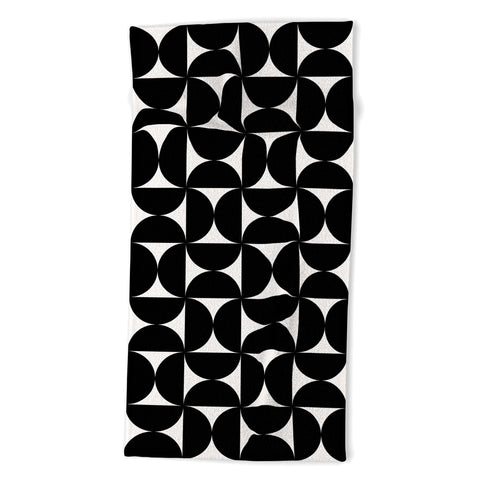 Colour Poems Patterned Shapes XVIII Beach Towel
