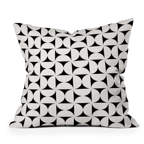 Colour Poems Patterned Shapes XX Outdoor Throw Pillow