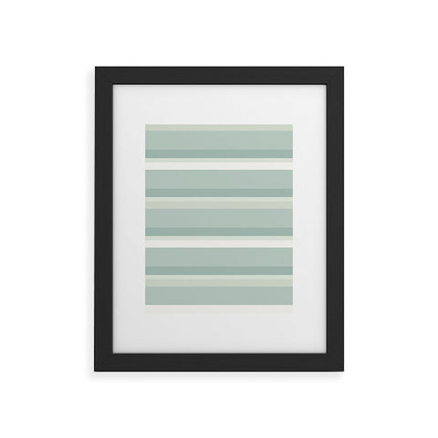 Colour Poems Retro Stripes XXIII Framed Art Print