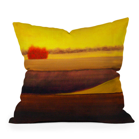 Conor O'Donnell Land Study Six Outdoor Throw Pillow