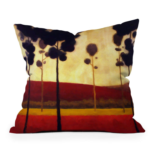 Conor O'Donnell Tree Study 12 Outdoor Throw Pillow