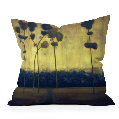 Conor O'Donnell Tree Study Ten Outdoor Throw Pillow