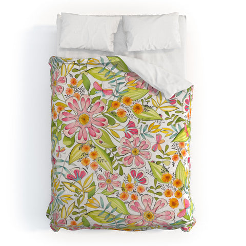 Cori Dantini Blossoms in Bloom Duvet Cover