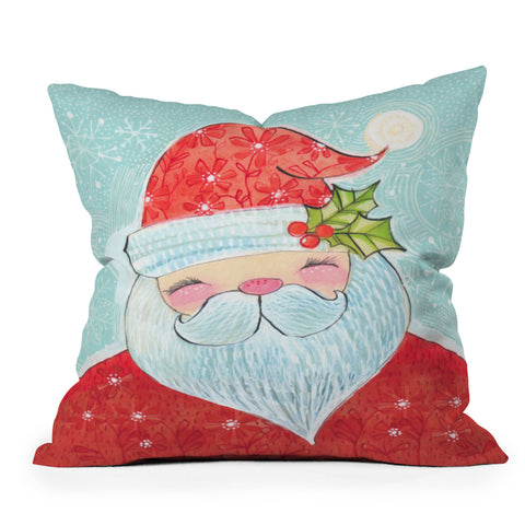 Cori Dantini Sweet Santa Outdoor Throw Pillow