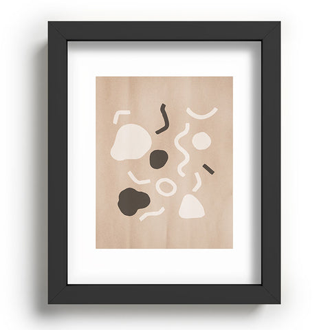 cortneyherron Abstract Confetti Recessed Framing Rectangle