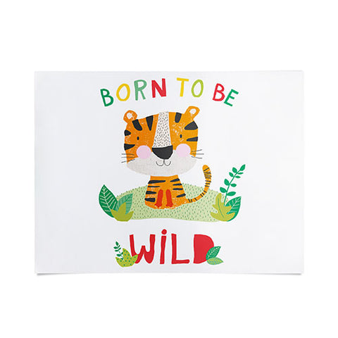 cory reid Born to Be Wild Tiger Poster