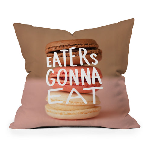 Craft Boner Eaters gonna eat Outdoor Throw Pillow
