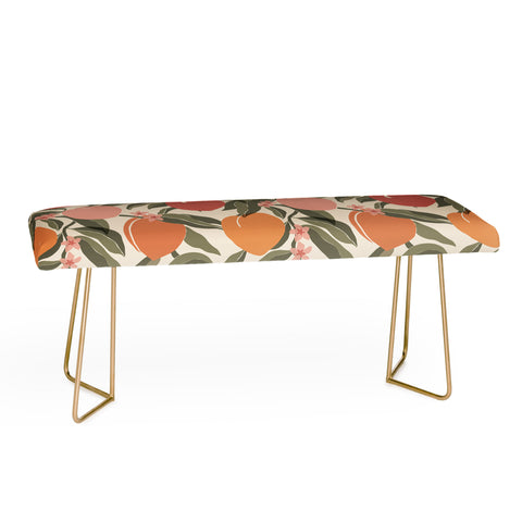 Cuss Yeah Designs Abstract Peaches Bench