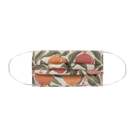 Cuss Yeah Designs Abstract Peaches Face Mask
