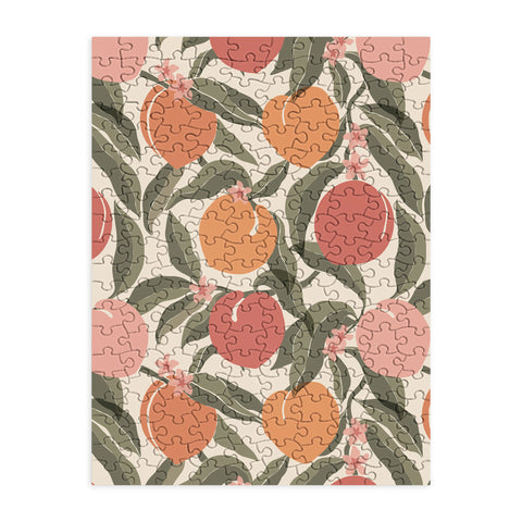 Cuss Yeah Designs Abstract Peaches Puzzle