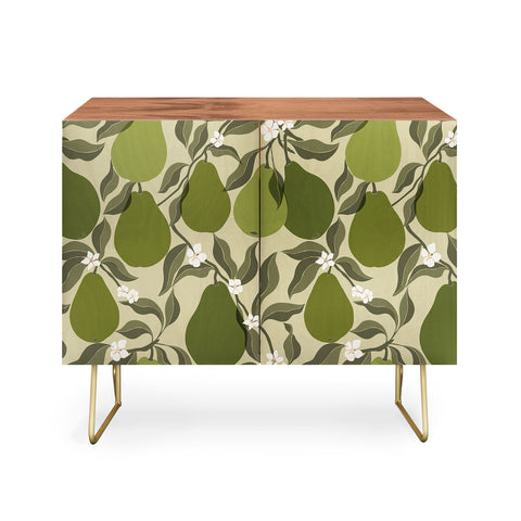 Cuss Yeah Designs Abstract Pears Credenza