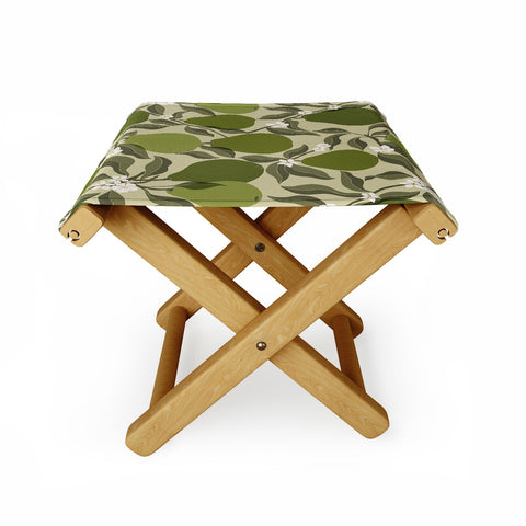 Cuss Yeah Designs Abstract Pears Folding Stool