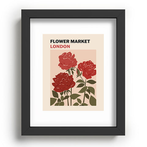 Cuss Yeah Designs Flower Market London UK Recessed Framing Rectangle