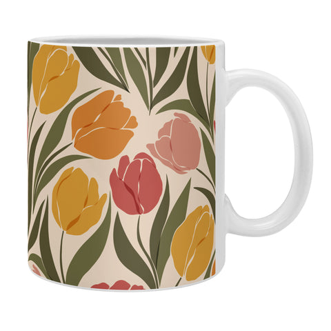 Cuss Yeah Designs Tulip Field Sunset Palette Coffee Mug