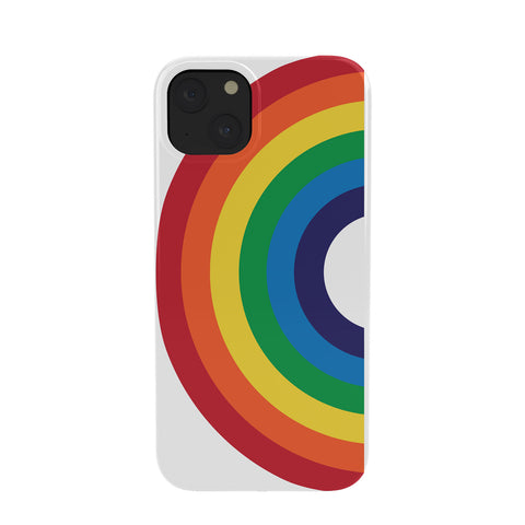 CynthiaF 70s Love Rainbow Phone Case