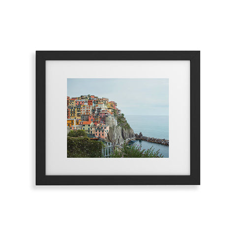 Dagmar Pels Manarola Cinque Terre Italy Framed Art Print