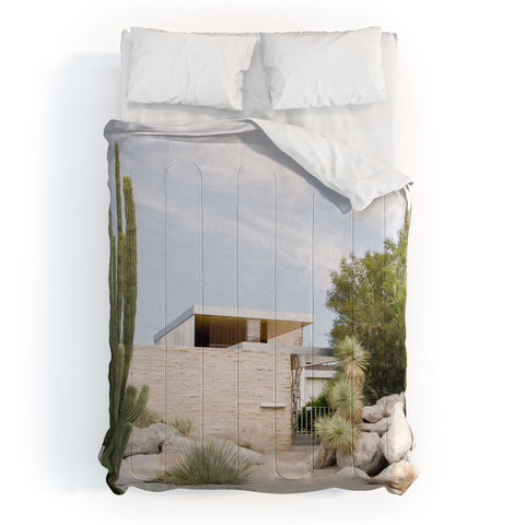 Dagmar Pels Palm Springs California Cactus Modern Comforter