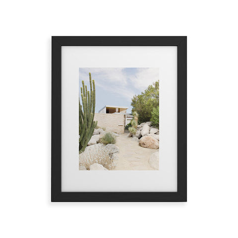 Dagmar Pels Palm Springs California Cactus Modern Framed Art Print