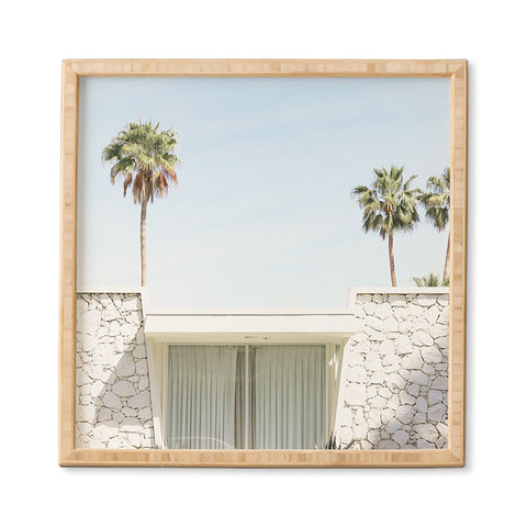 Dagmar Pels Palm Springs California Palmtrees Framed Wall Art