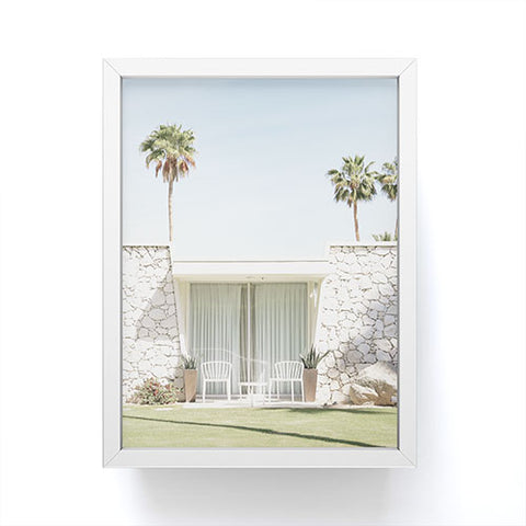 Dagmar Pels Palm Springs California Palmtrees Framed Mini Art Print