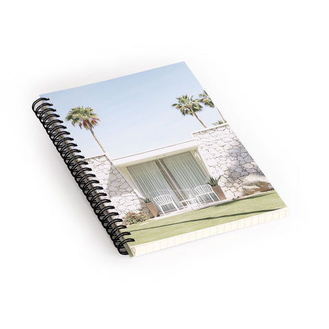 Dagmar Pels Palm Springs California Palmtrees Spiral Notebook