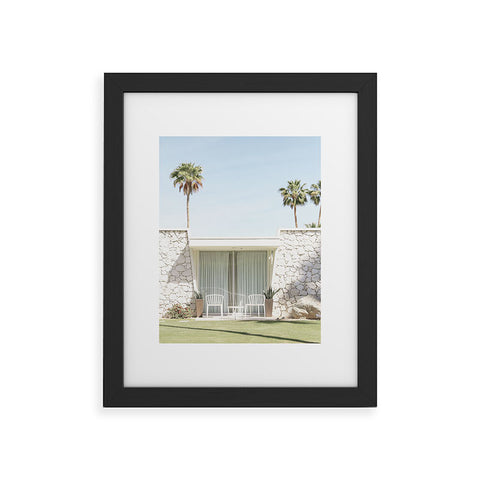 Dagmar Pels Palm Springs California Palmtrees Framed Art Print