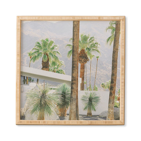 Dagmar Pels Palm Springs Palms Framed Wall Art