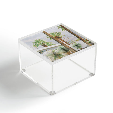 Dagmar Pels Palm Springs Palms Acrylic Box
