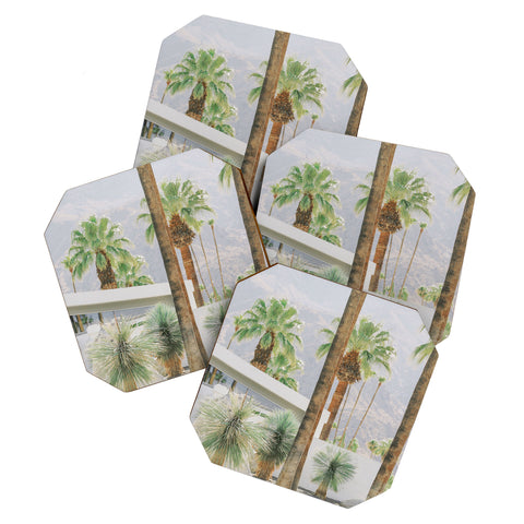 Dagmar Pels Palm Springs Palms Coaster Set
