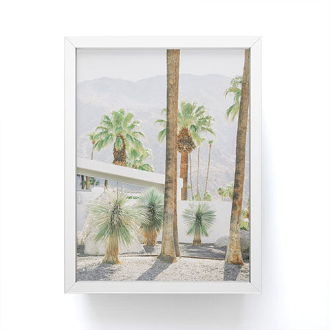 Dagmar Pels Palm Springs Palms Framed Mini Art Print