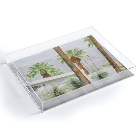 Dagmar Pels Palm Springs Palms Acrylic Tray