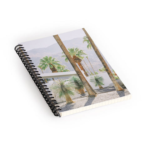 Dagmar Pels Palm Springs Palms Spiral Notebook