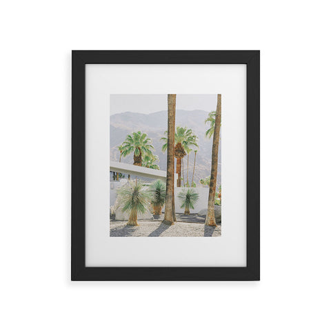 Dagmar Pels Palm Springs Palms Framed Art Print