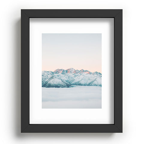 Dagmar Pels Pastel winter landscape Recessed Framing Rectangle