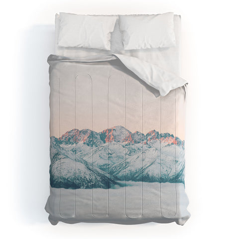Dagmar Pels Pastel winter landscape Comforter