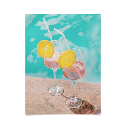 Dagmar Pels Pool Drinks Mediterranean Summer Poster