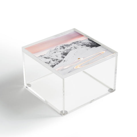 Dagmar Pels Winter landscape in Lapland Acrylic Box