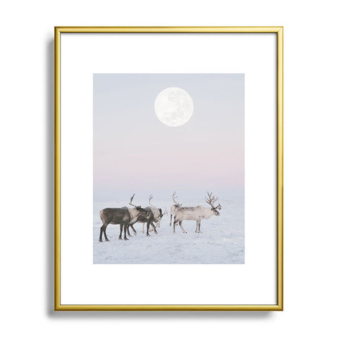 Dagmar Pels Winter Landscape Photo Metal Framed Art Print