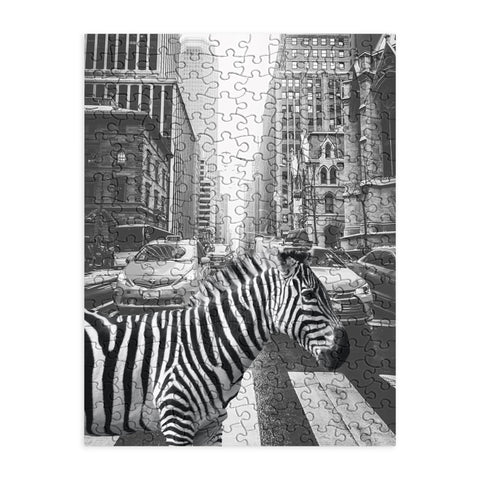 Dagmar Pels Zebra in New York City Puzzle