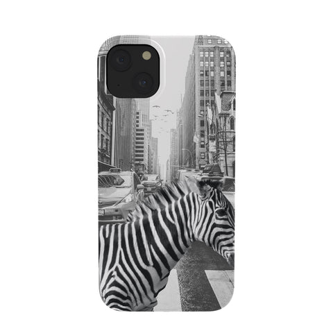 Dagmar Pels Zebra in New York City Phone Case