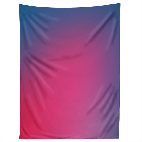 Daily Regina Designs Glowy Blue And Pink Gradient Tapestry