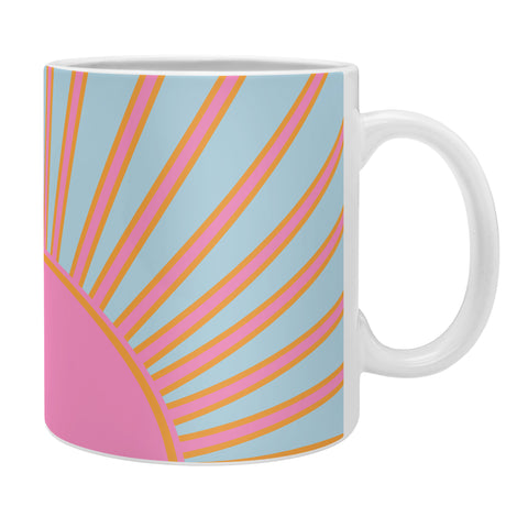 Daily Regina Designs Le Soleil 02 Abstract Retro Coffee Mug