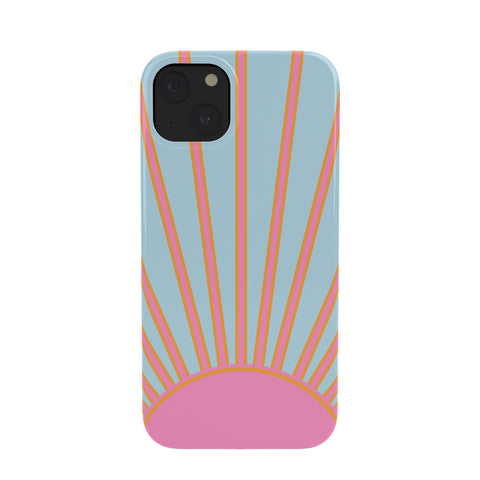 Daily Regina Designs Le Soleil 02 Abstract Retro Phone Case