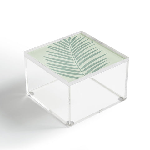 Daily Regina Designs Palm Leaf Sage Acrylic Box